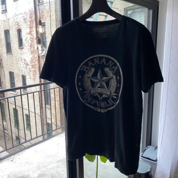 Banana Republic Rare Limited Edition Logo Tee